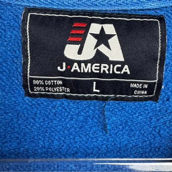 J America vintage Boise State Broncos Sweatshirt blue size Large - Picture 6 of 6